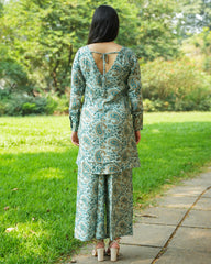 Modal Silk Kurtha -Luxurious Elegance,co-ord set