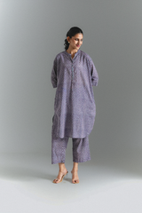 2-jamuni Leaf Set (Purple & Teel)