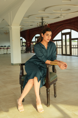 Shirt Dress - Deep Teal