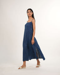 Singlet Indigo One-Piece Dress for Women – Neelmii