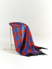 Royal Blue Cotton Kurta (3/4 sleeves)