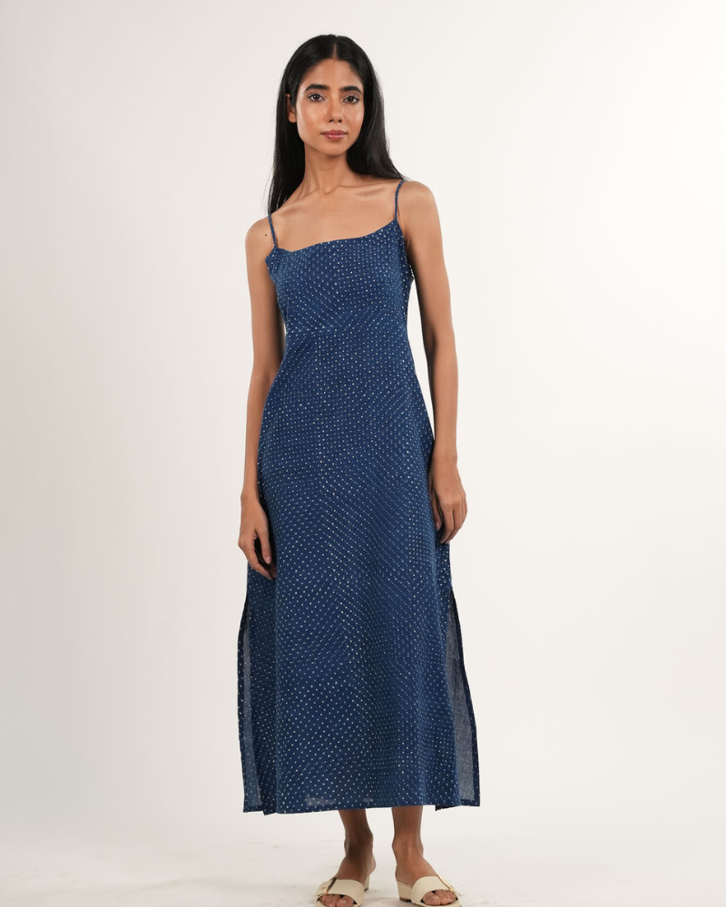 Singlet Indigo One-Piece Dress for Women – Neelmii