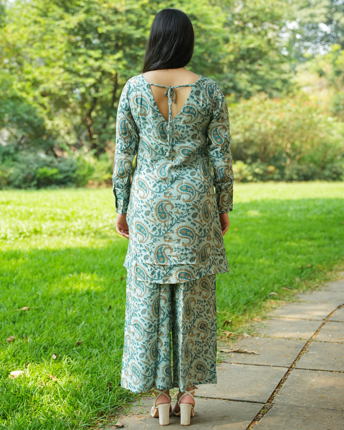 Modal Silk Kurtha -Luxurious Elegance,co-ord set