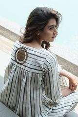 Organic Cotton Co-ord Set Color - Ivory