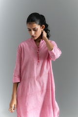 Berry Pinestriped Set (Pink & Red)